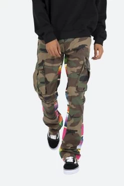 Serape Bootcut Cargo Pants - Camo -clothing Serape Bootcut Cargo Pants Camo 8