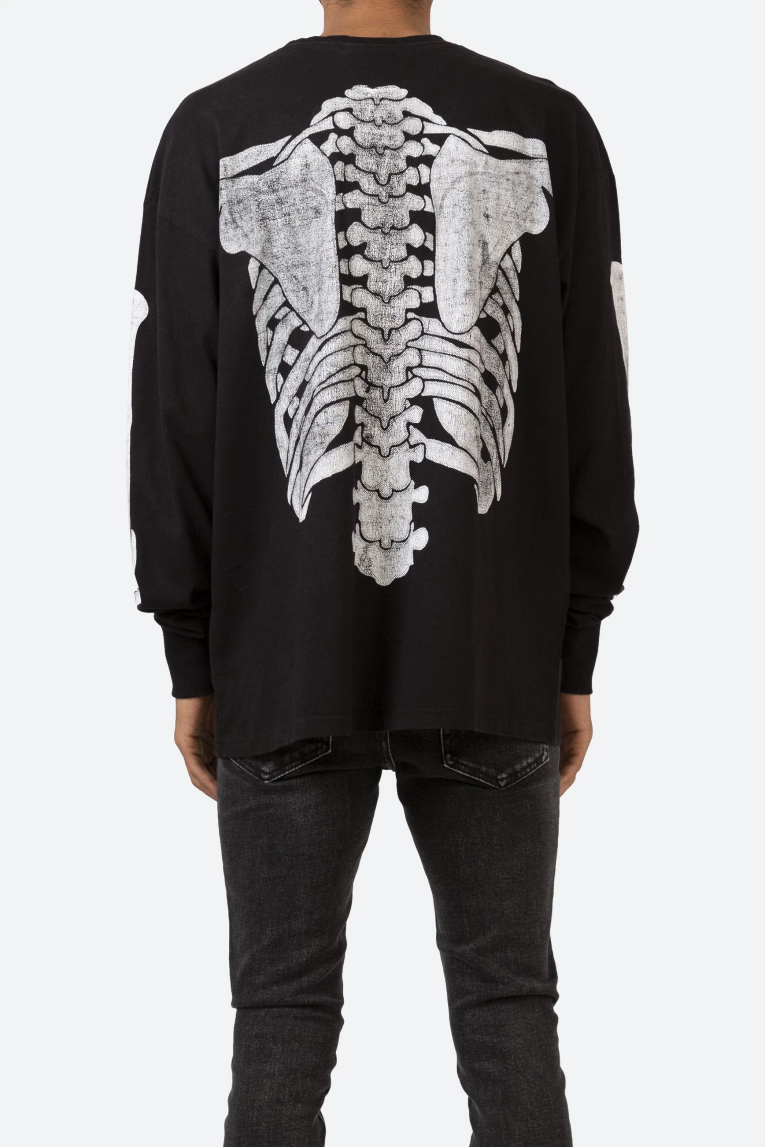 Skeleton L/S Tee - Black 7 Skeleton L/S Tee - Black - Image 5
