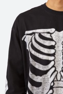 Skeleton L/S Tee - Black 14 Skeleton L/S Tee - Black -clothing Skeleton LS Tee Black 6 179ecac4 f8e6 4840 9c78 8736cab84fa5