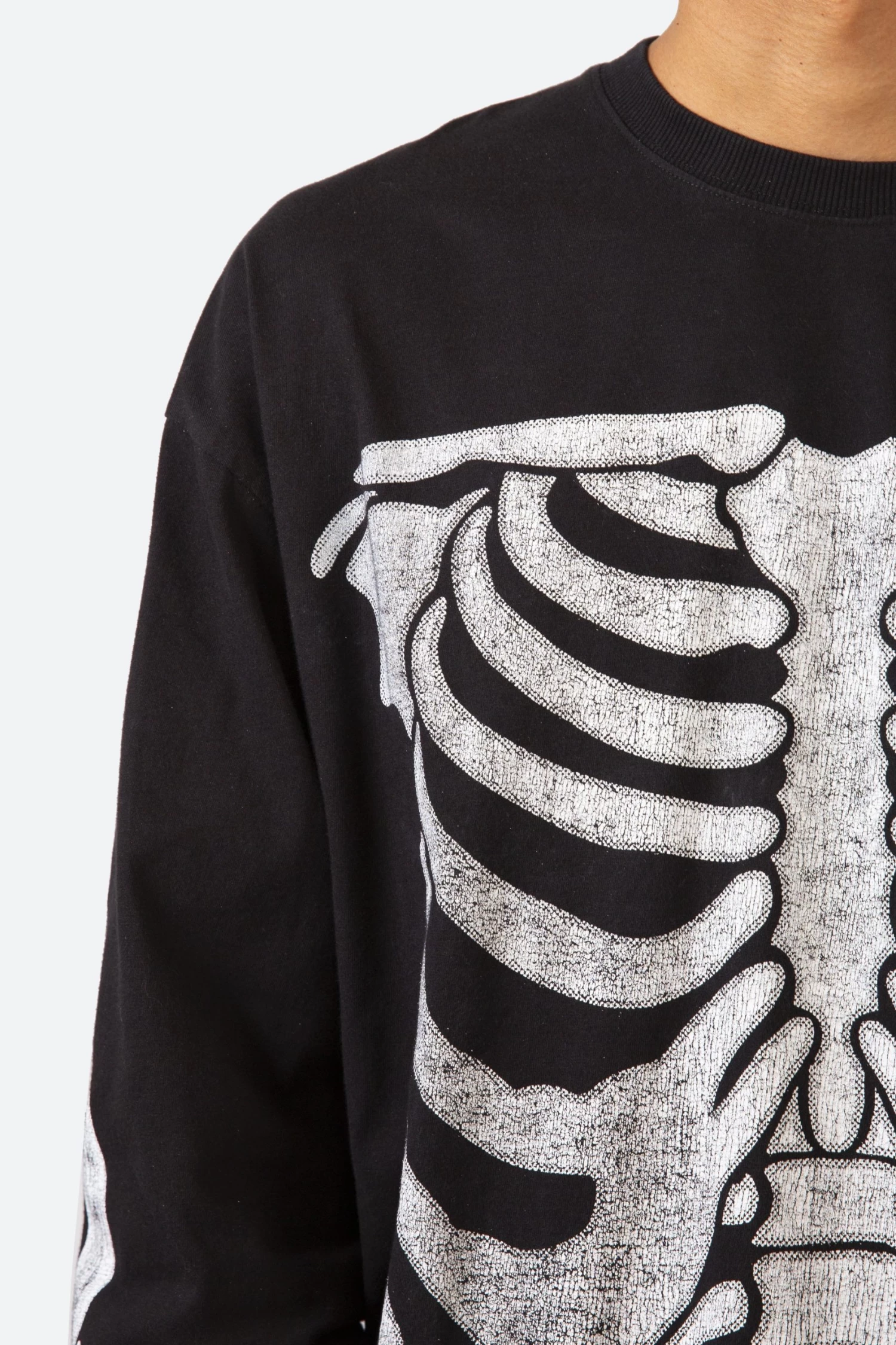 Skeleton L/S Tee - Black 8 Skeleton L/S Tee - Black - Image 6