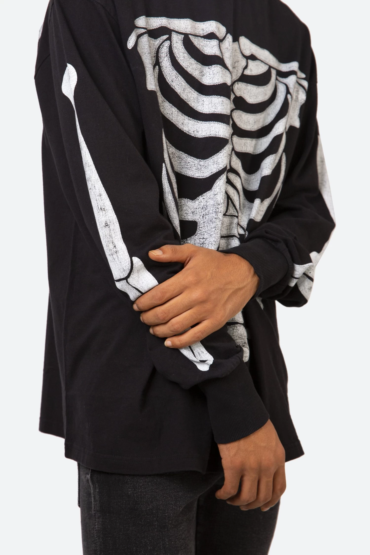 Skeleton L/S Tee - Black 9 Skeleton L/S Tee - Black - Image 7