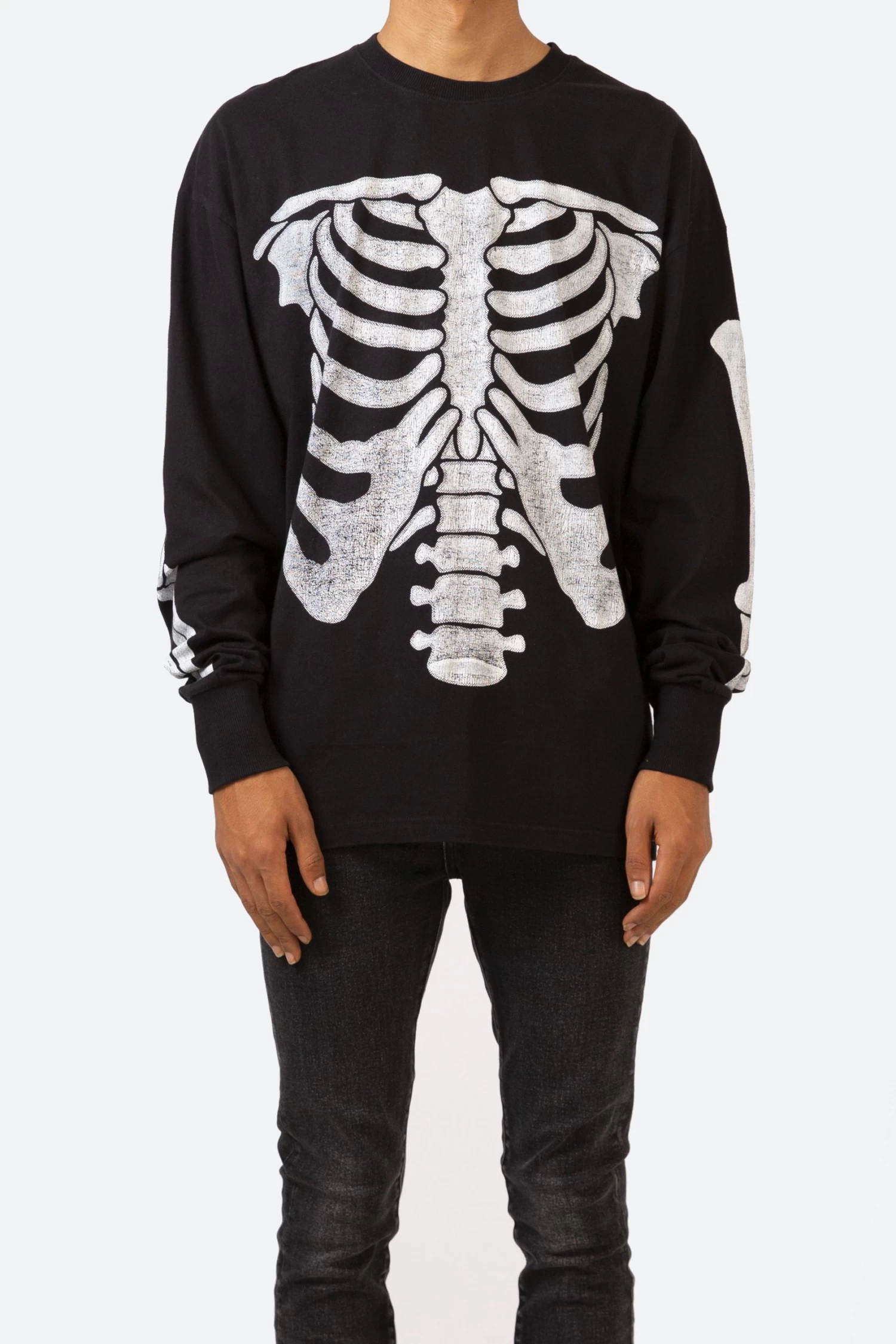 Skeleton L/S Tee - Black 3 Skeleton L/S Tee - Black