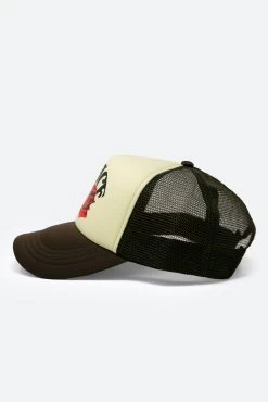 Solace Trucker Cap - Brown -clothing Solace Trucker Cap Brown 4