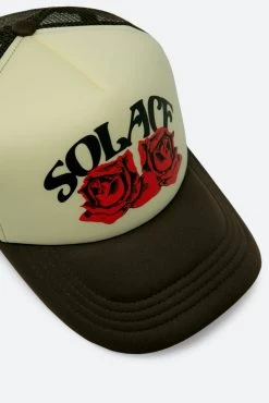 Solace Trucker Cap - Brown -clothing Solace Trucker Cap Brown 5