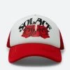 Solace Trucker Cap - Red/White -clothing Solace Trucker Cap RedWhite