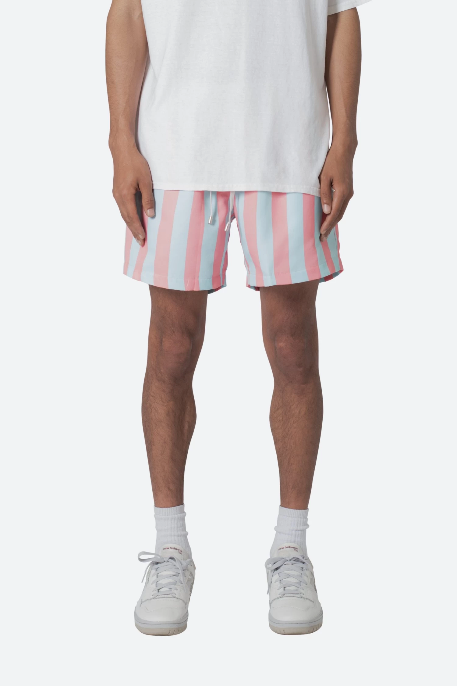 St. Tropez Swim Shorts - Blue/Pink 5 St. Tropez Swim Shorts - Blue/Pink - Image 3