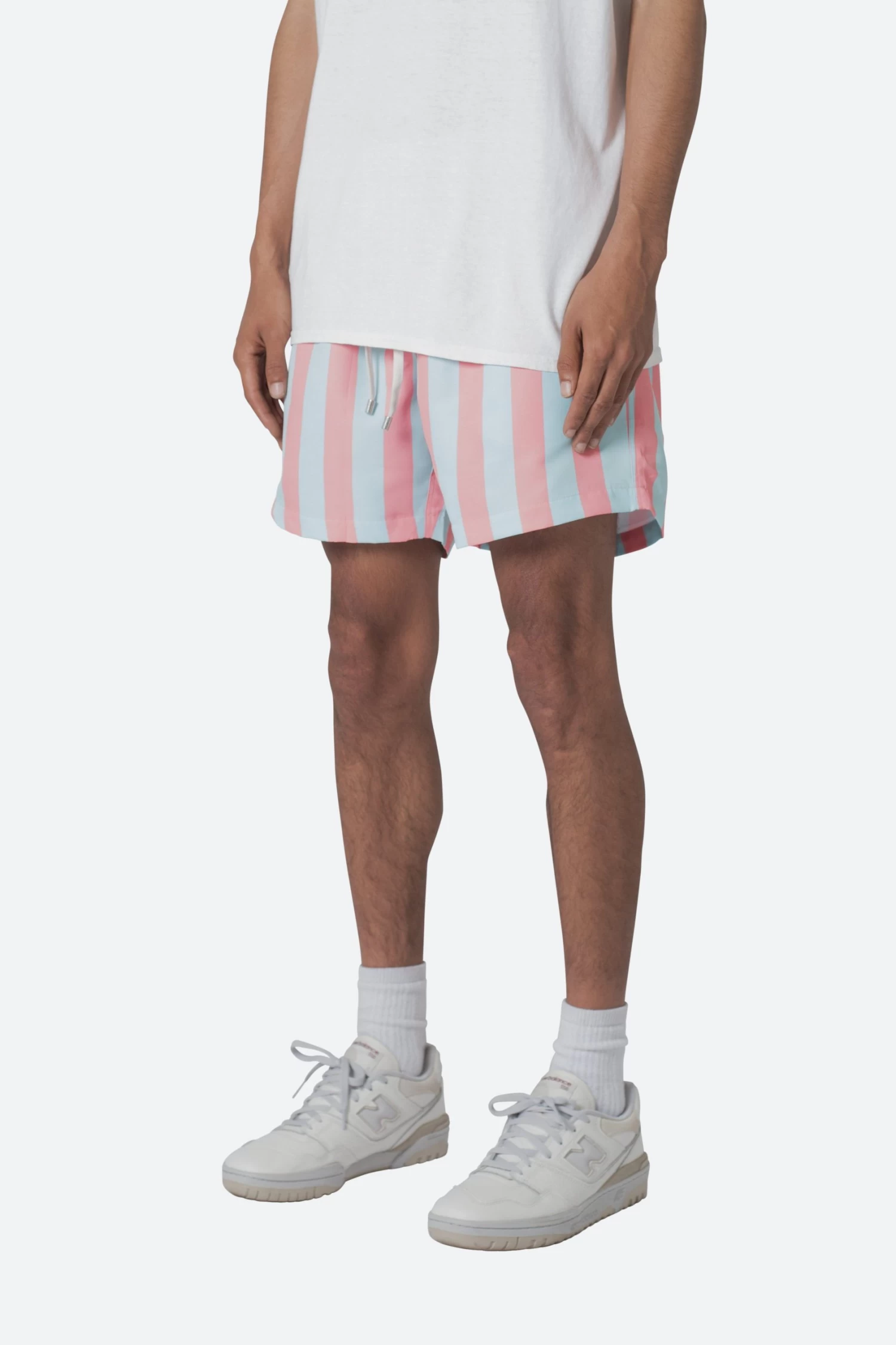 St. Tropez Swim Shorts - Blue/Pink 6 St. Tropez Swim Shorts - Blue/Pink - Image 4