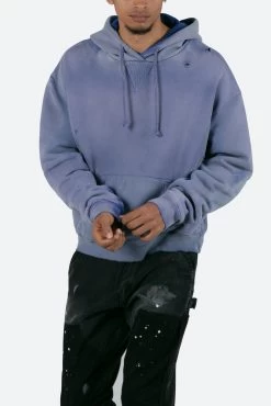 Sunbleached Hoodie - Purple -clothing Sunbleached Hoodie Purple 6