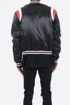 Teddy Bomber Jacket - Black/Red 14 Teddy Bomber Jacket - Black/Red -clothing Teddy Bomber Jacket BlackRed 5 a1228088 4903 4cad a237 81ec3562bf75