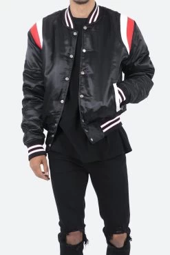 Teddy Bomber Jacket - Black/Red 15 Teddy Bomber Jacket - Black/Red -clothing Teddy Bomber Jacket BlackRed 6 2edf7c5c 88a8 4275 b322 a853f5ef53d6