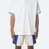Terry Polo Shirt - Off White -clothing Terry Polo Shirt Off White