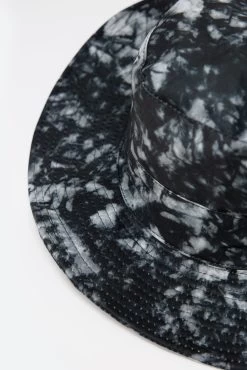 Tie Dye Bucket Hat - Black/White -clothing Tie Dye Bucket Hat BlackWhite 3