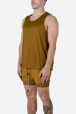 Training Tank - Brown -clothing Training Tank Brown 4