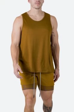 Training Tank - Brown -clothing Training Tank Brown 7
