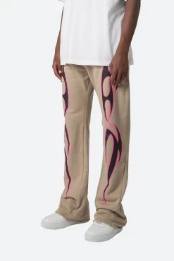 Tribal Bootcut Sweatpants - Earth -clothing Tribal Bootcut Sweatpants Earth 4