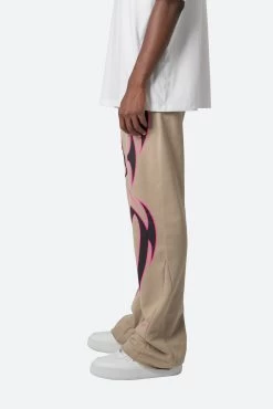 Tribal Bootcut Sweatpants - Earth -clothing Tribal Bootcut Sweatpants Earth 5