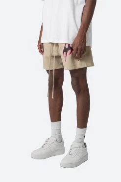 Tribal Sweatshorts - Earth -clothing Tribal Sweatshorts Earth 4