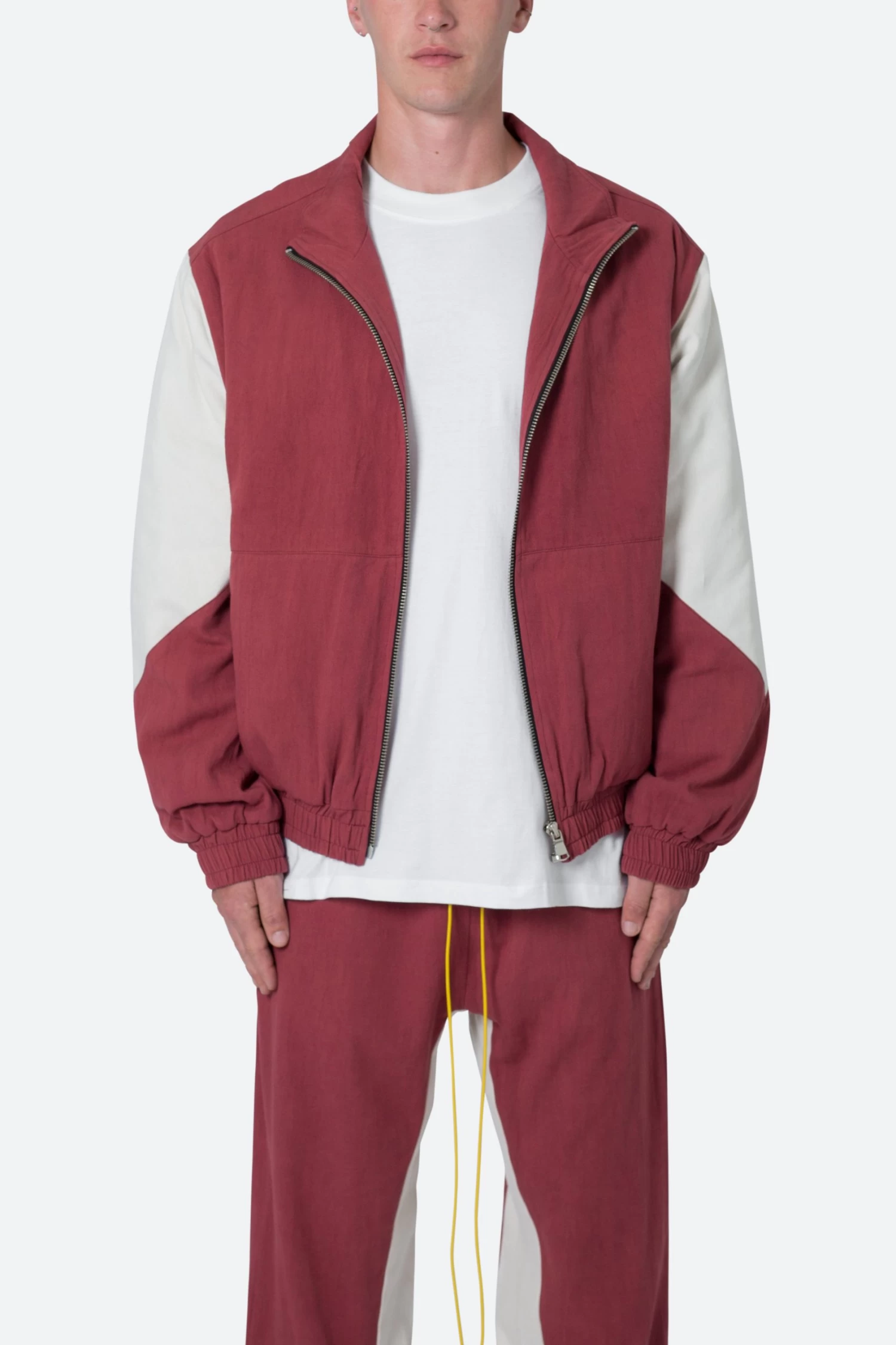 Twill Racing Jacket - Rust 4 Twill Racing Jacket - Rust - Image 2