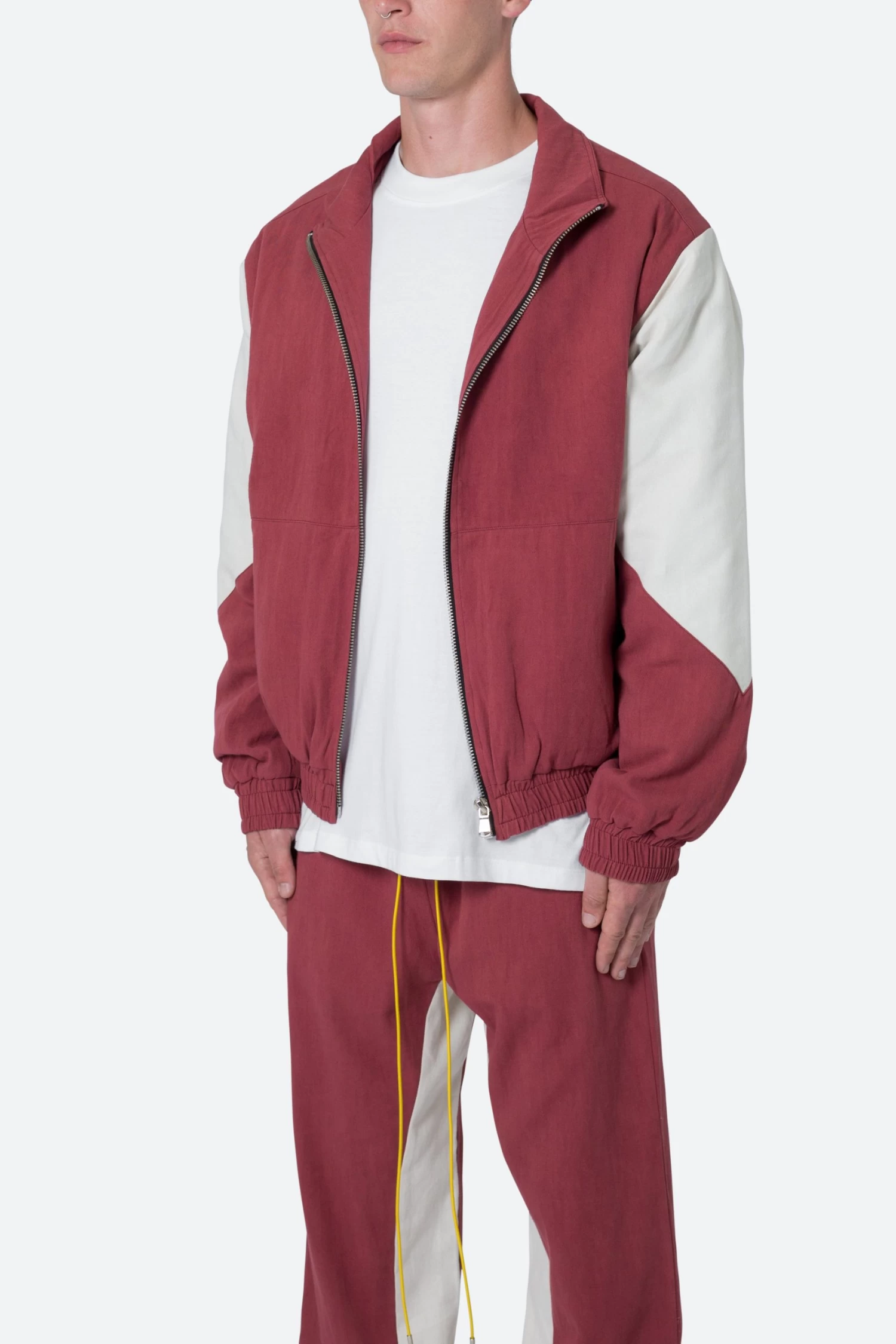 Twill Racing Jacket - Rust 5 Twill Racing Jacket - Rust - Image 3