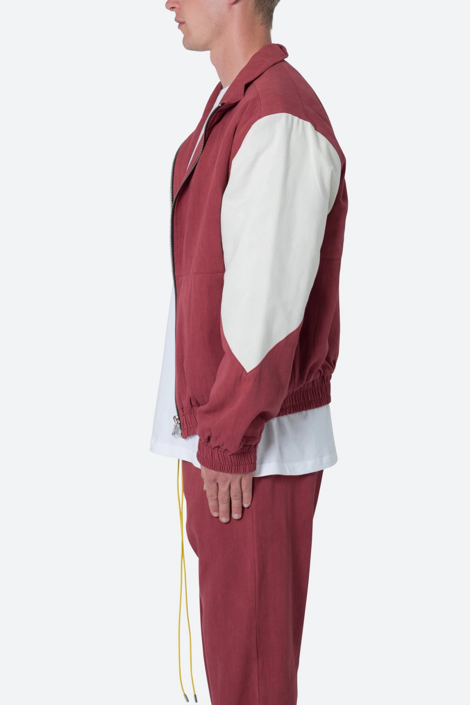 Twill Racing Jacket - Rust 6 Twill Racing Jacket - Rust - Image 4