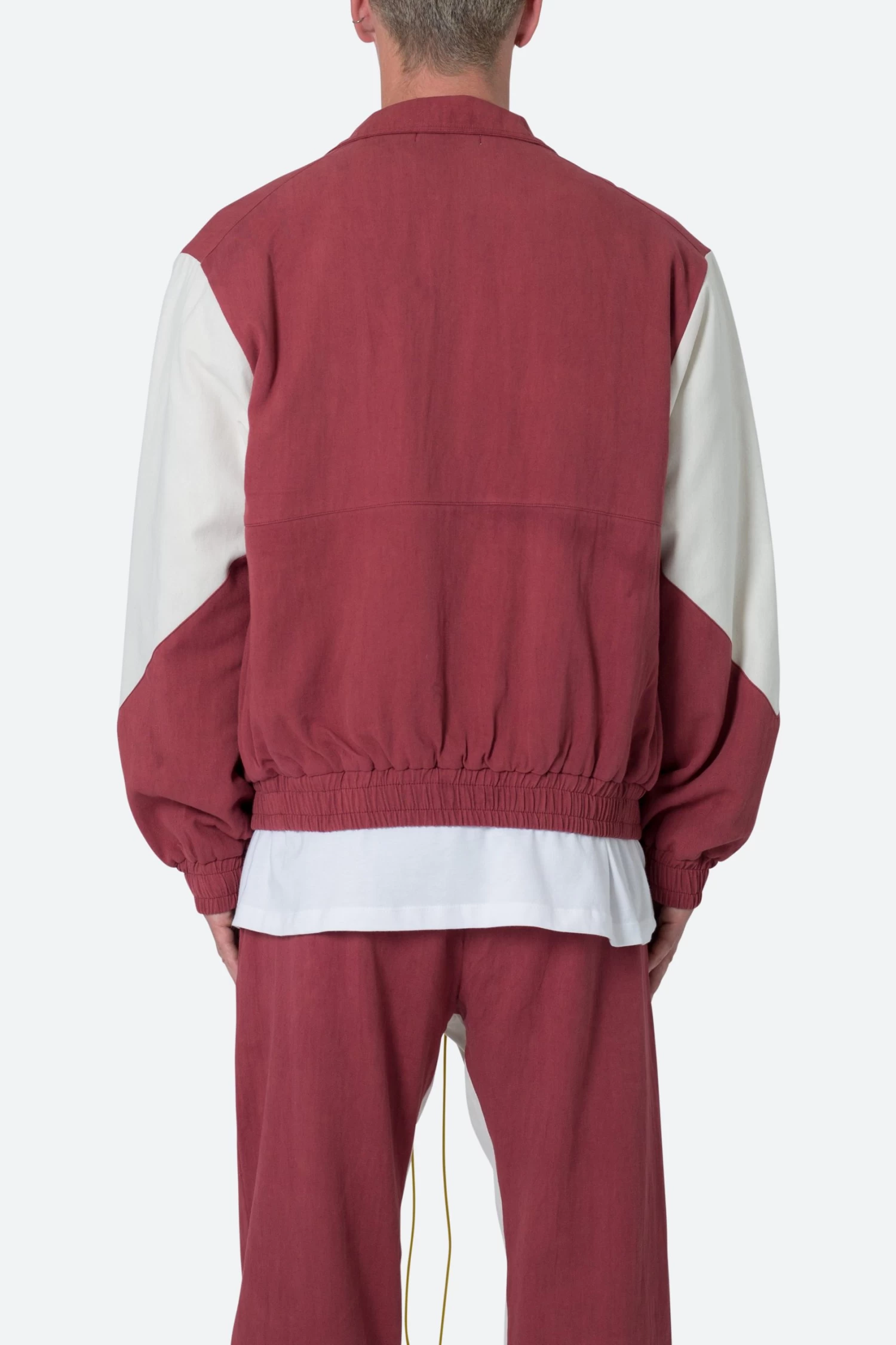 Twill Racing Jacket - Rust 8 Twill Racing Jacket - Rust - Image 6