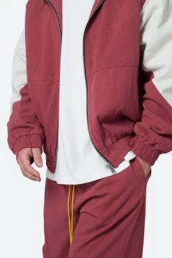 Twill Racing Jacket - Rust 17 Twill Racing Jacket - Rust -clothing Twill Racing Jacket Rust 8