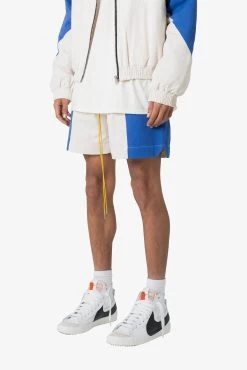 Twill Racing Shorts - Blue/Natural 13 Twill Racing Shorts - Blue/Natural -clothing Twill Racing Shorts BlueNatural 4