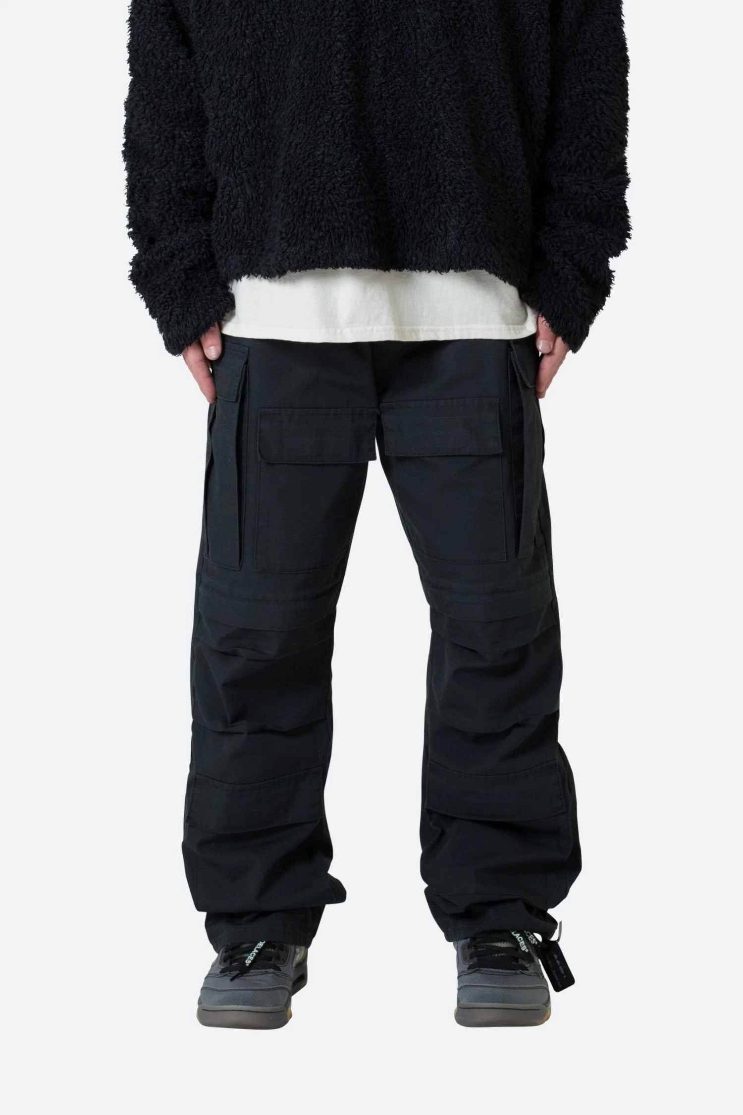 Ultra Baggy Cargo Pants - Black 5 Ultra Baggy Cargo Pants - Black - Image 3