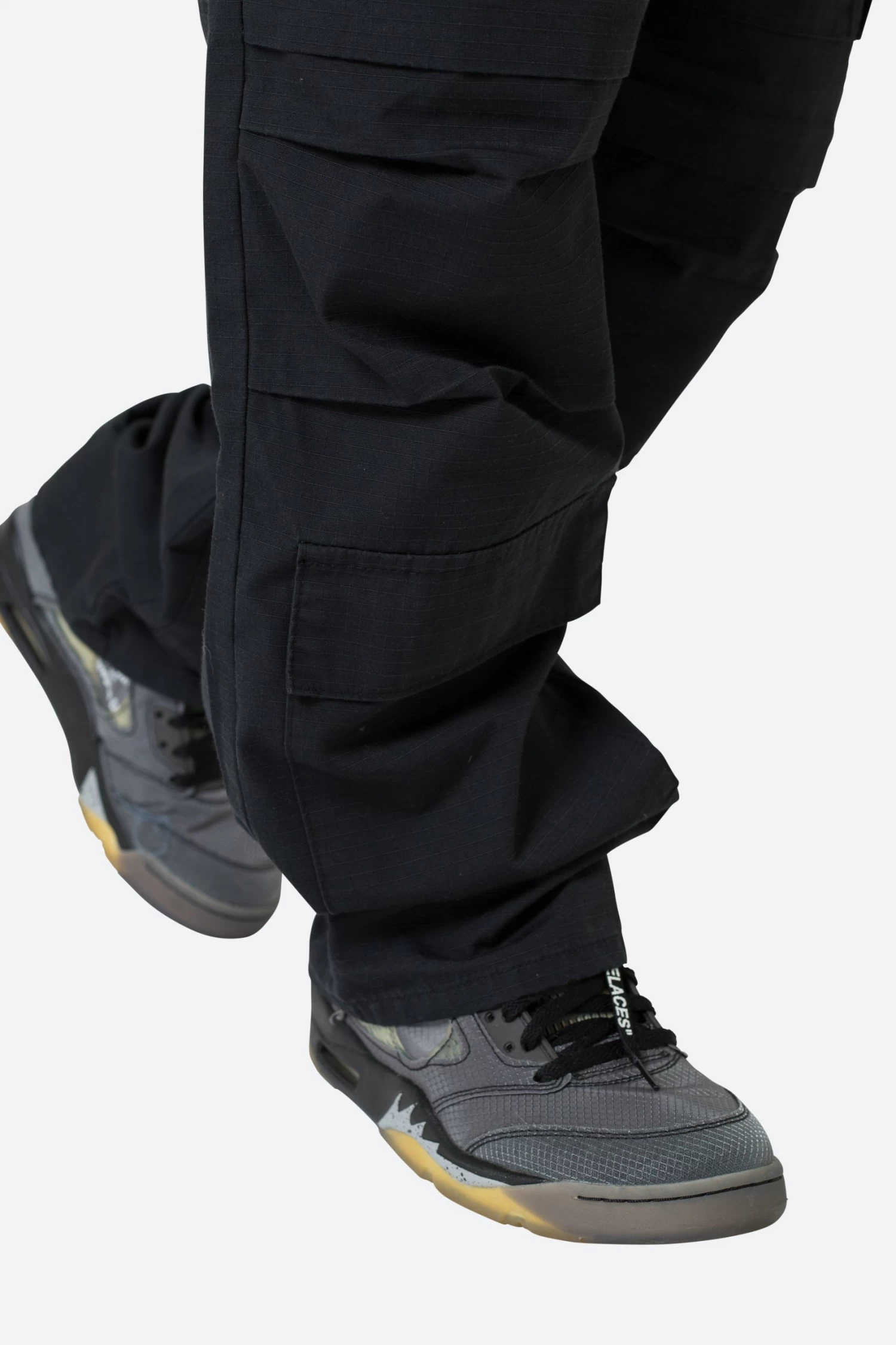 Ultra Baggy Cargo Pants - Black 10 Ultra Baggy Cargo Pants - Black - Image 8