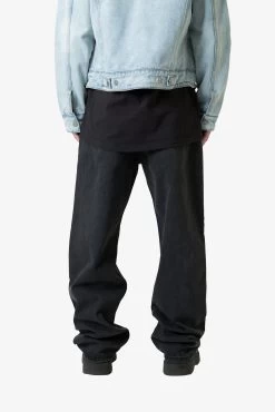 Ultra Baggy Denim - Vintage Black -clothing Ultra Baggy Denim Vintage Black 6