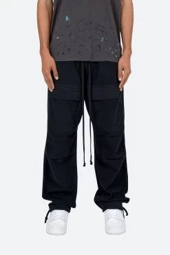 Utility Cargo Pants - Black
