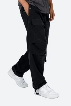 Utility Cargo Pants - Black -clothing Utility Cargo Pants Black 7