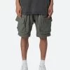 Utility Cargo Pocket Shorts - Green -clothing Utility Cargo Pocket Shorts Green
