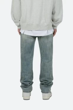 V489 Baggy Denim - Blue -clothing V489 Baggy Denim Blue 5