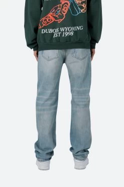 V490 Baggy Denim - Blue -clothing V490 Baggy Denim Blue 5