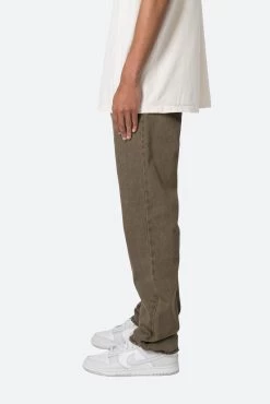 V532 Baggy Denim - Brown -clothing V532 Baggy Denim Brown 4