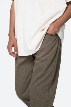 V532 Baggy Denim - Brown -clothing V532 Baggy Denim Brown 6