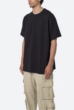 Vintage Boxy Tee - Black 12 Vintage Boxy Tee - Black -clothing Vintage Boxy Tee Black 3