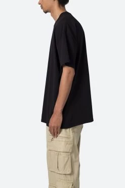 Vintage Boxy Tee - Black 13 Vintage Boxy Tee - Black -clothing Vintage Boxy Tee Black 4