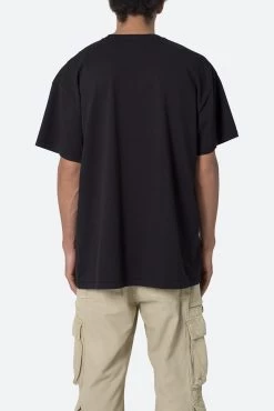 Vintage Boxy Tee - Black 14 Vintage Boxy Tee - Black -clothing Vintage Boxy Tee Black 5