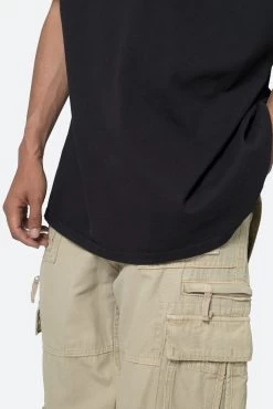 Vintage Boxy Tee - Black 16 Vintage Boxy Tee - Black -clothing Vintage Boxy Tee Black 7