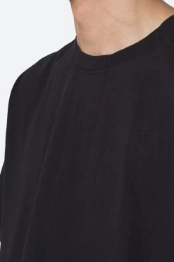 Vintage Boxy Tee - Black 17 Vintage Boxy Tee - Black -clothing Vintage Boxy Tee Black 8