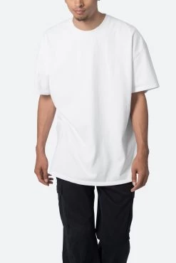 Vintage Boxy Tee - White -clothing Vintage Boxy Tee White 6