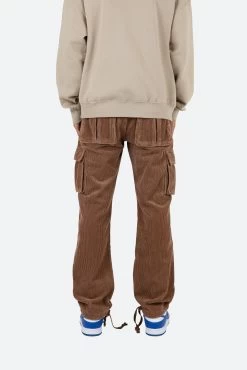 Vintage Corduroy Cargo Pants - Brown -clothing Vintage Corduroy Cargo Pants Brown 5