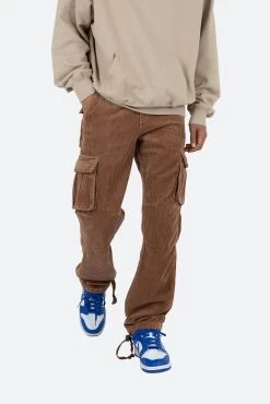Vintage Corduroy Cargo Pants - Brown -clothing Vintage Corduroy Cargo Pants Brown 6