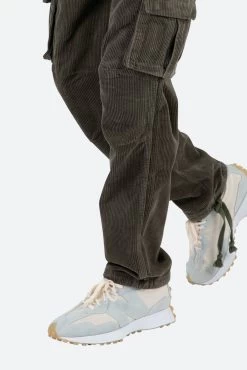 Vintage Corduroy Cargo Pants - Olive -clothing Vintage Corduroy Cargo Pants Olive 7