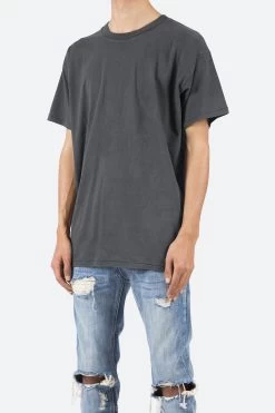 Vintage Crew Tee - Vintage Black -clothing Vintage Crew Tee Vintage Black 3