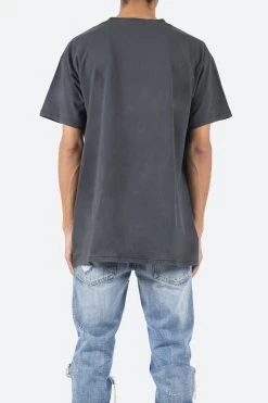 Vintage Crew Tee - Vintage Black -clothing Vintage Crew Tee Vintage Black 5