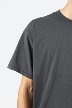 Vintage Crew Tee - Vintage Black -clothing Vintage Crew Tee Vintage Black 6