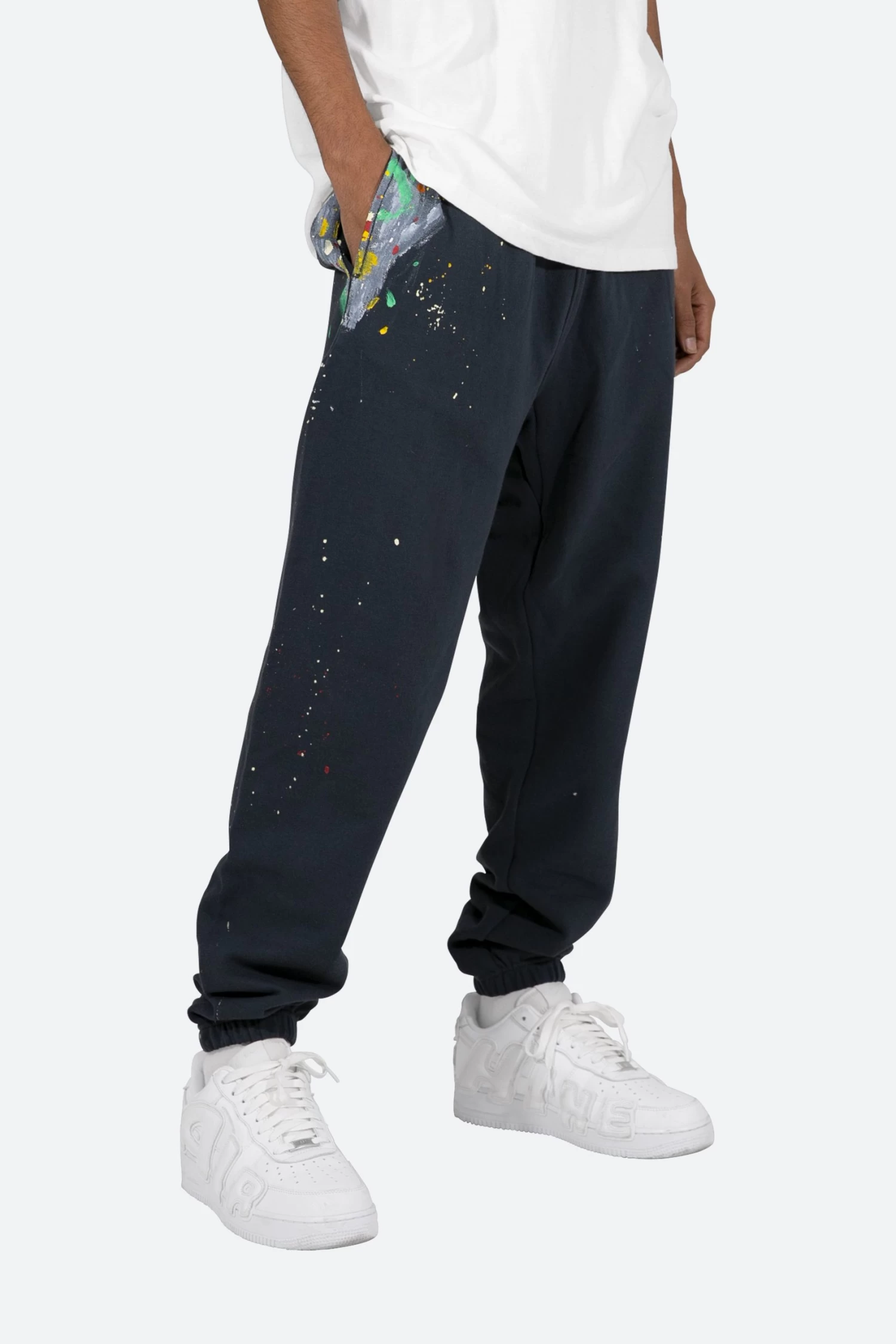 Vintage Painter Sweatpants - Navy 4 Vintage Painter Sweatpants - Navy - Image 2